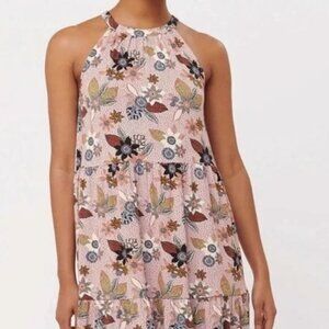 LOFT spring/summer tiered halter dress